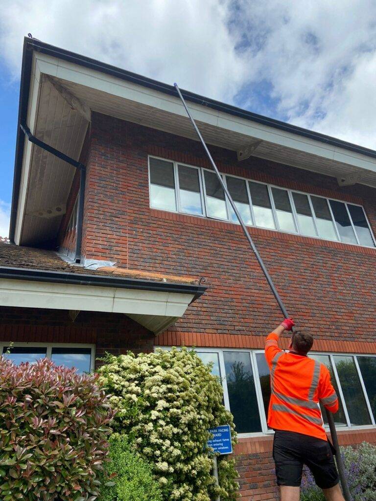 gutter cleaning for business
