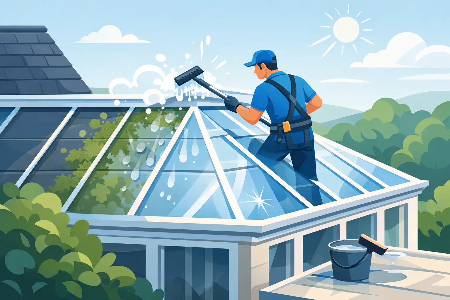Conservatory Roof Cleaning Done Right
