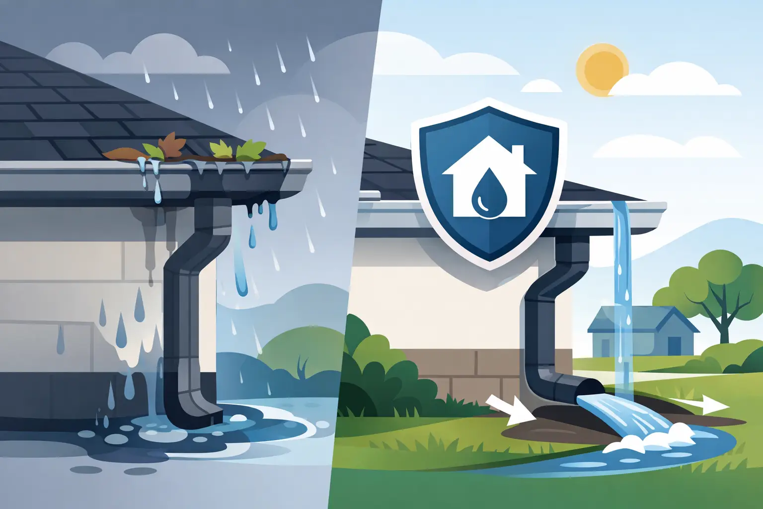How to Prevent Water Damage From Gutters