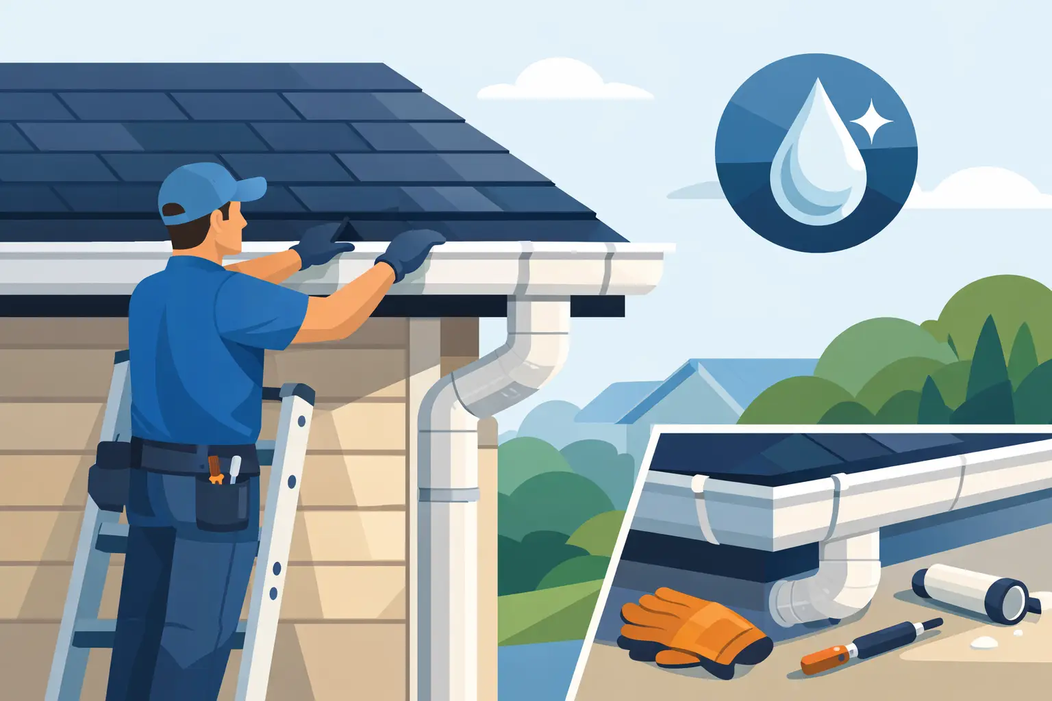 New Gutter Installation Done Right