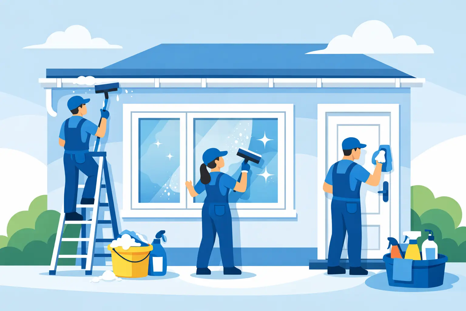 What a Good UPVC Cleaning Service Covers