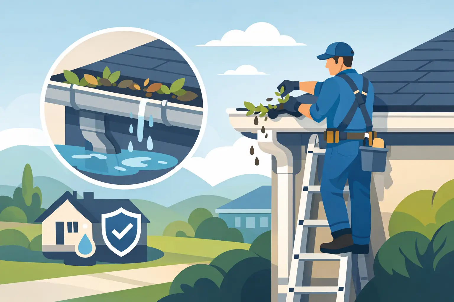 Why a Gutter Cleaning Service Matters