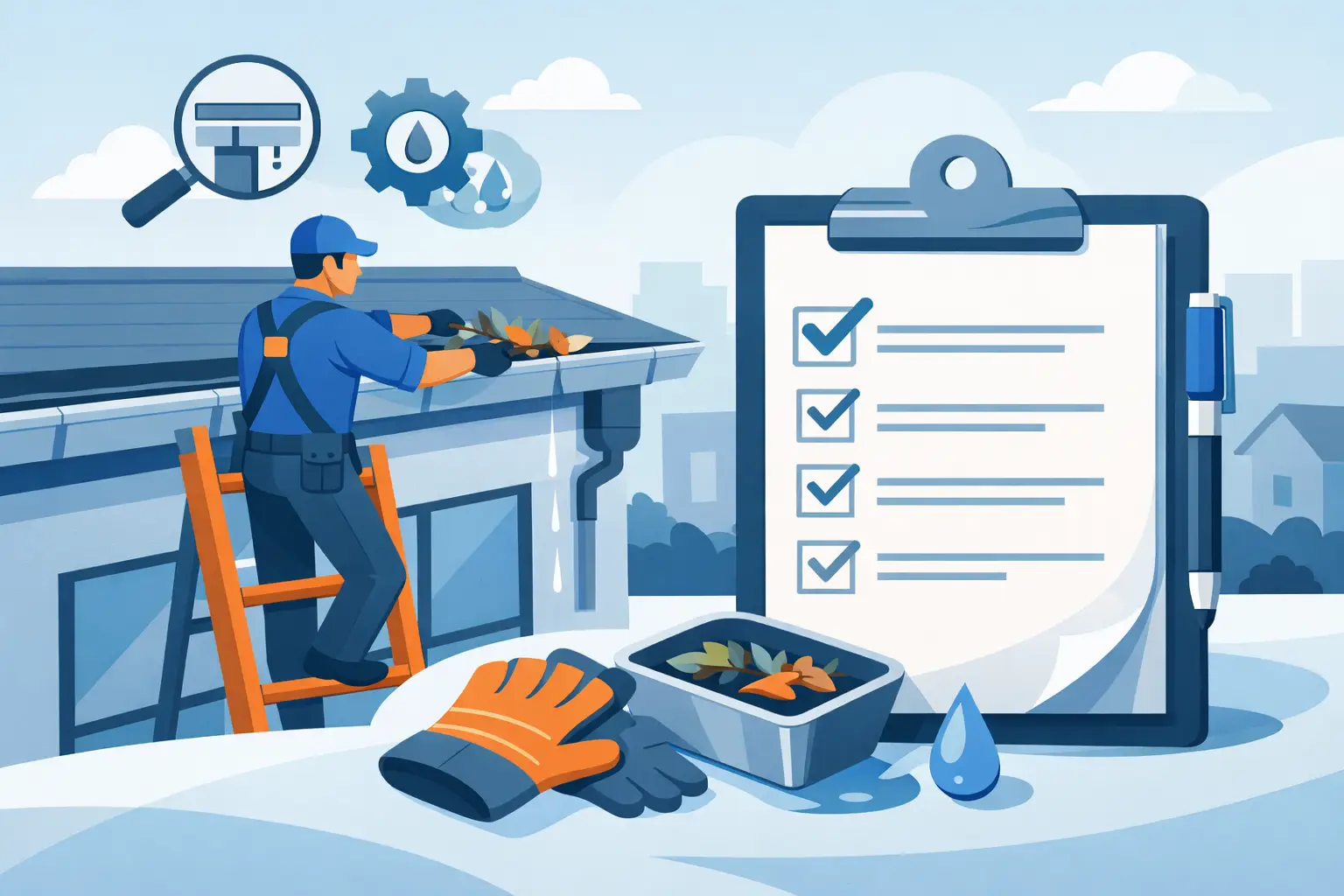 Commercial Gutter Maintenance Checklist