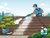 How to Remove Roof Moss Safely