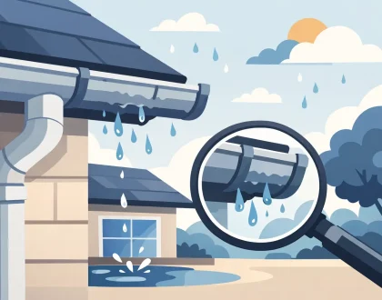 How to Spot Leaking Gutters Early