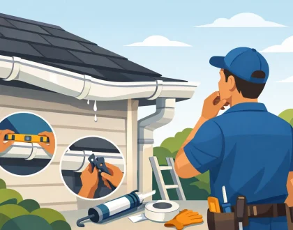 Can Sagging Gutters Be Repaired? What to Know