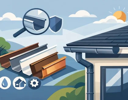 Guide to Choosing Gutter Materials for Homes