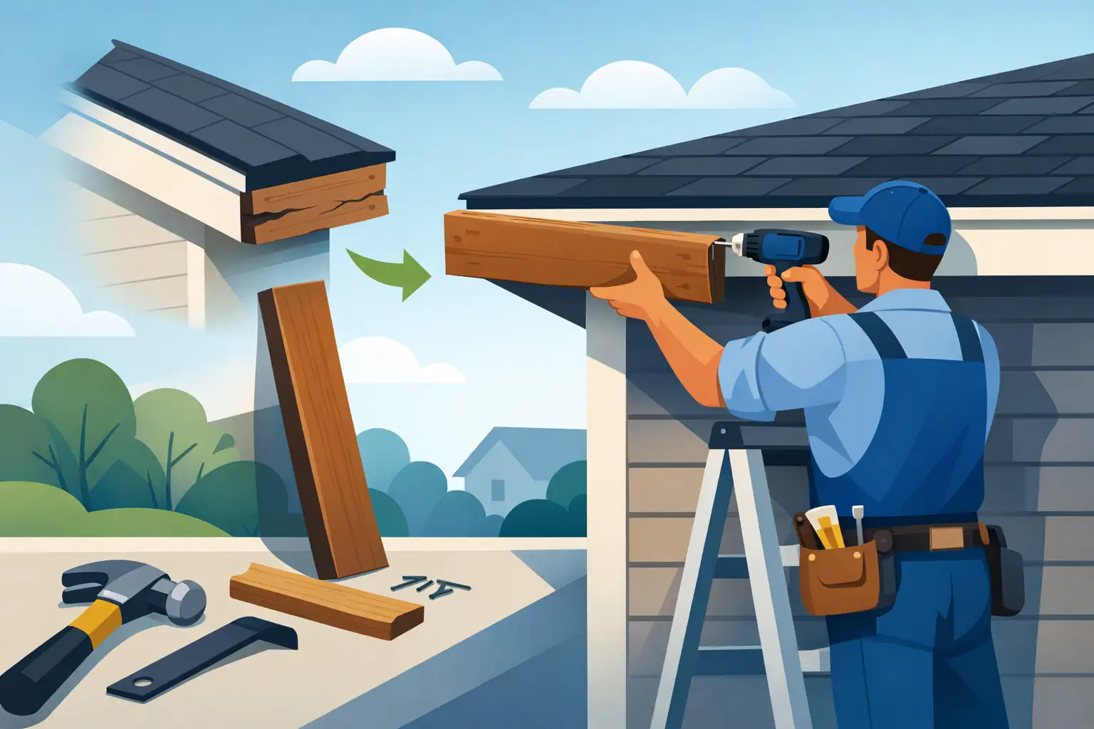 Guide to Fascia Board Replacement for Homeowners