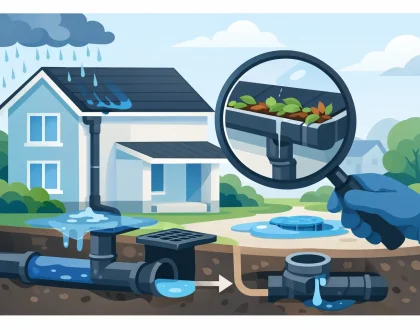Rainwater Drainage Inspection Guide for Homes