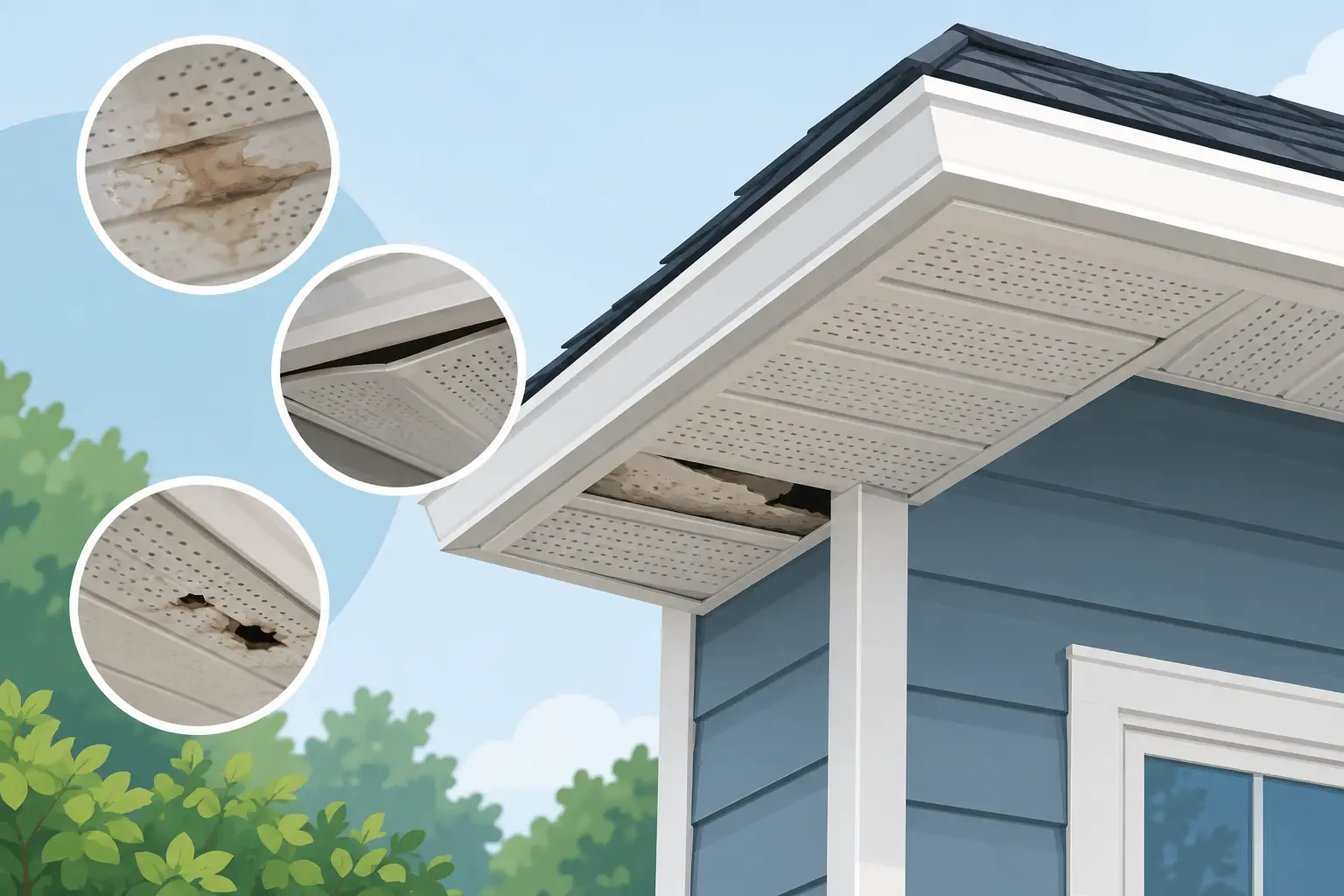 Best Signs of Failing Soffits on Your Home