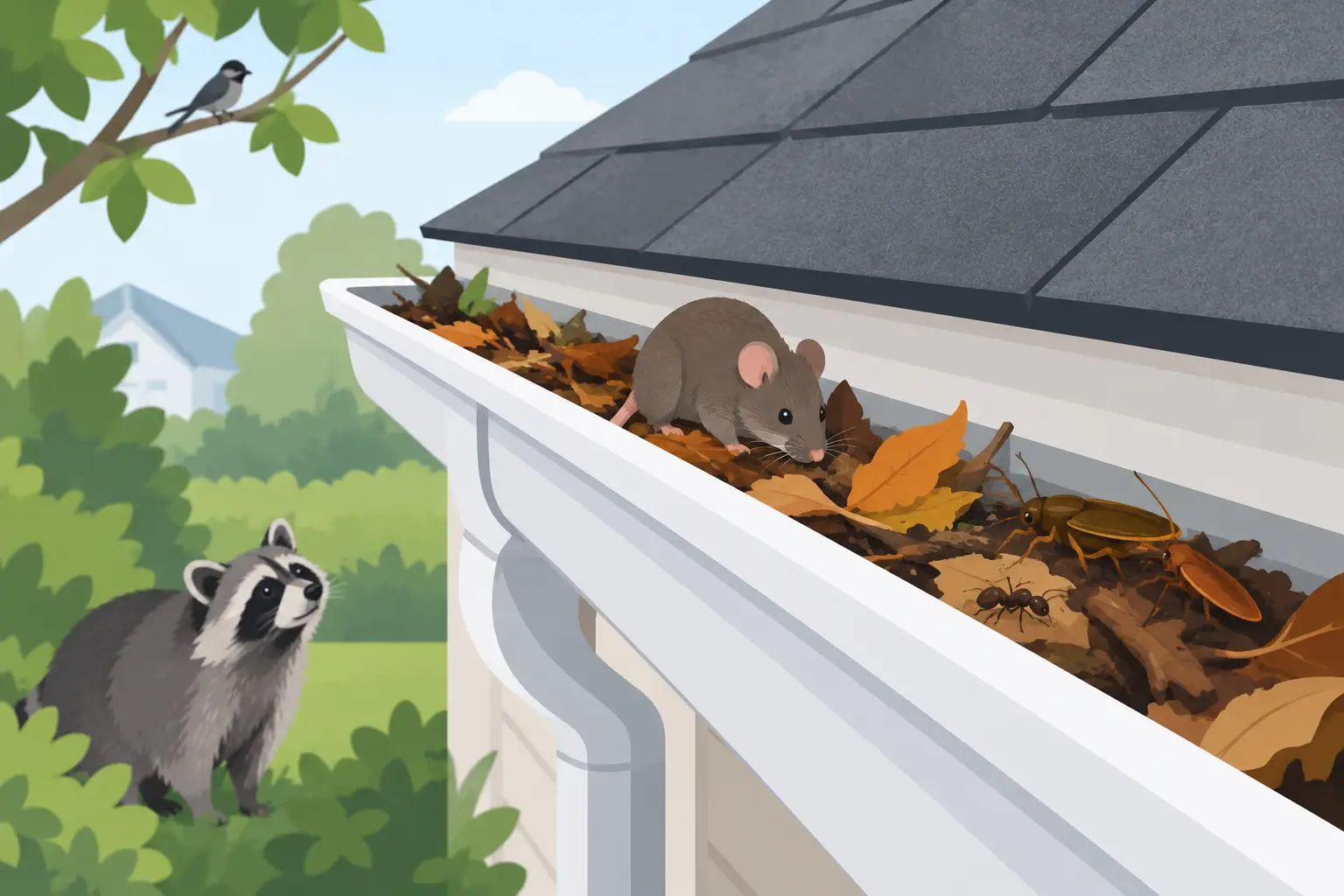 Can Dirty Gutters Attract Pests? Yes, Here’s Why