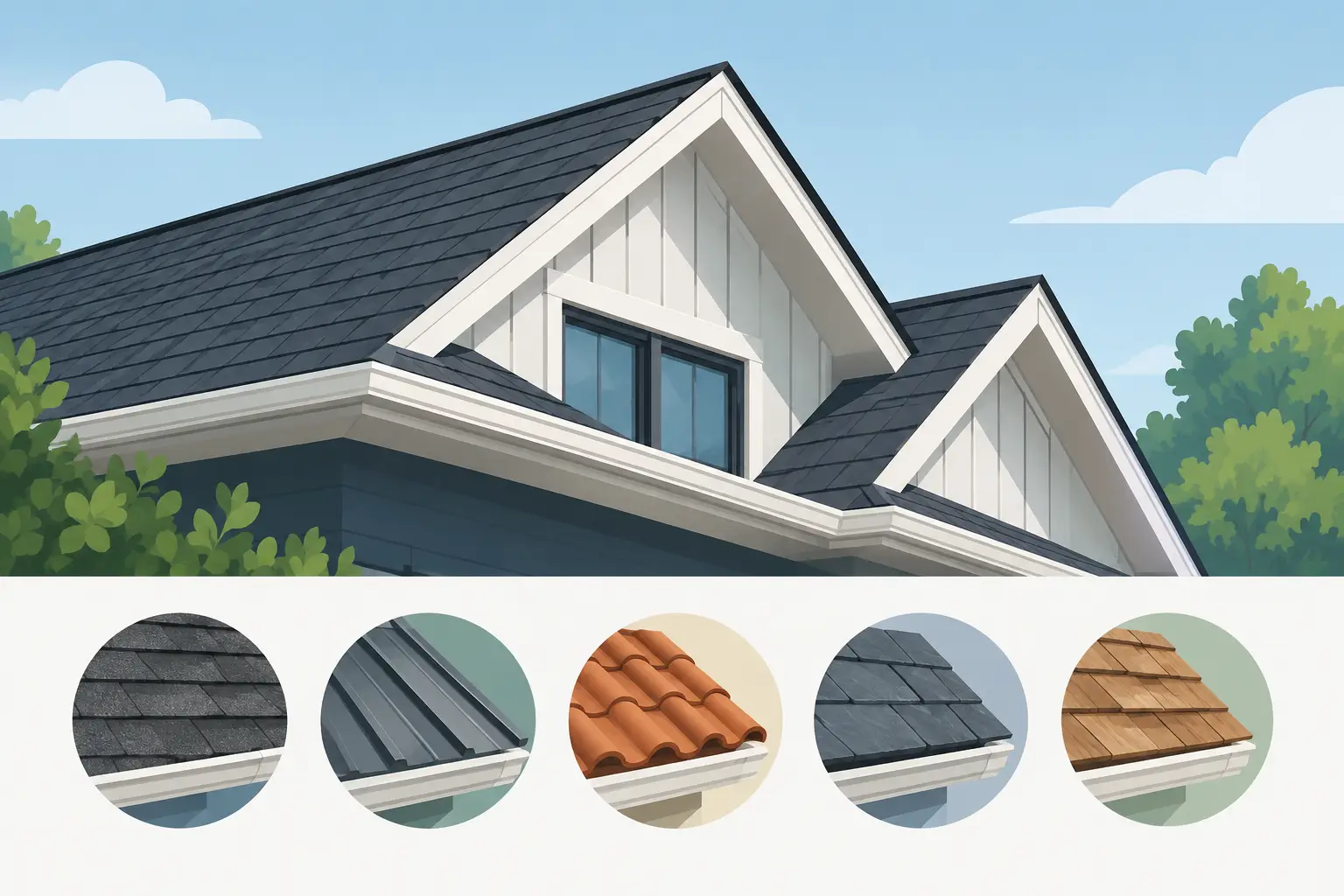 Roofline Materials: What Works Best for Your Home